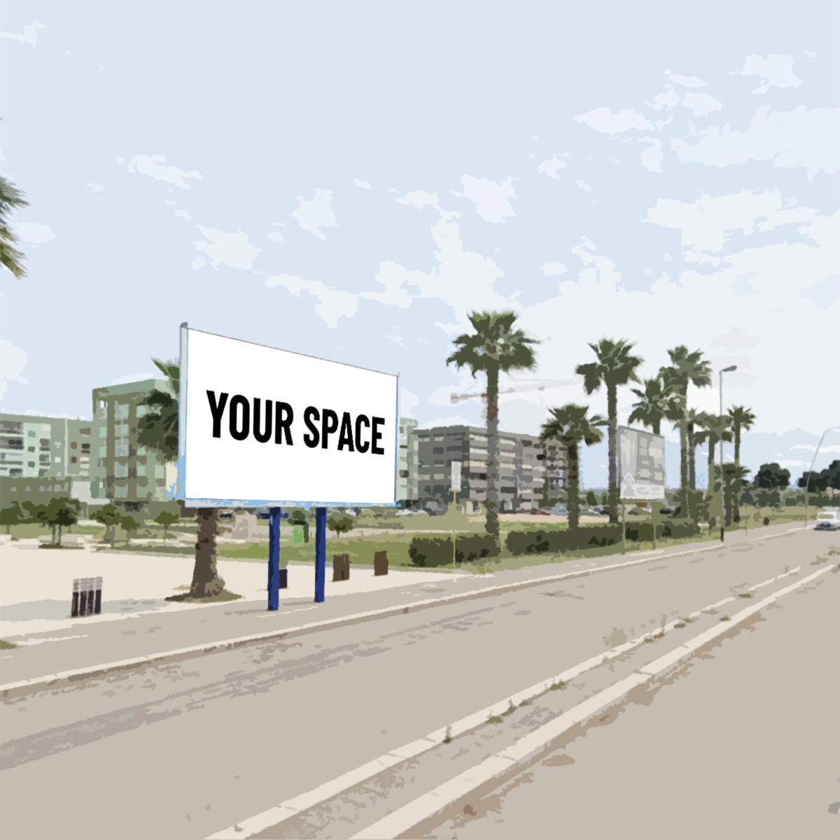 SPAZIO PUBBLICITARIO 600 x 300 Via Maffeo Barberini (BARLETTA) Dal 19/10/2026 al 01/11/2026 14 giorni